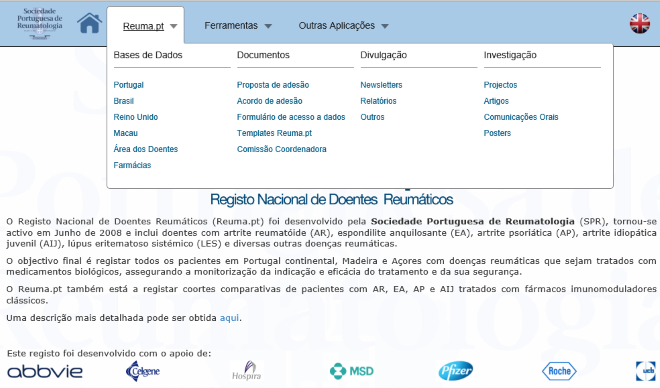 Nova versão Reuma.pt